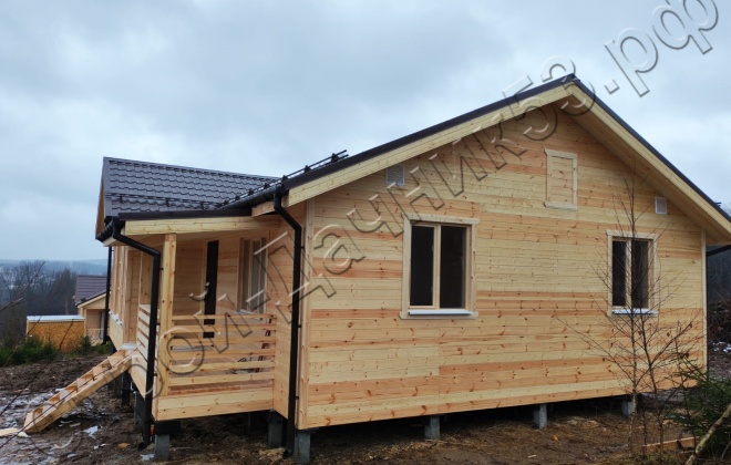 2 Каркасный дом Д-143, 10.5x9.5м, 98М², Московская область, Истринский район, деревня Бужарово (2)